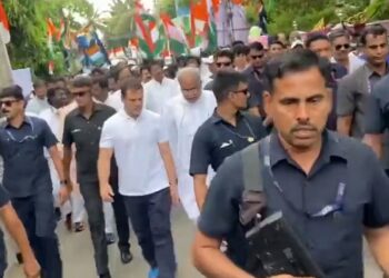 भारत जोड़ो यात्रा : राहुल संग कदम से कदम मिलकर चल रहे भूपेश