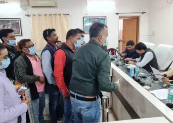 पत्रकारों के लिए आरक्षित भूमि को नजूल अधिकारी ने भू माफिया के साथ मिलकर किया आधा…