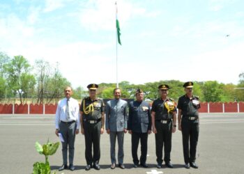 नवीन जिंदल ने एएफएमसी पुणे में फहराया 108 फुट ऊंचा राष्ट्रीय ध्वज