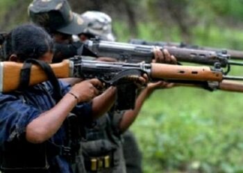 कांकेर में नक्सलियों ने की गोलीबारी