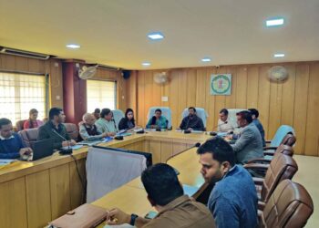केंद्रीय संयुक्त सचिव ने की विकसित भारत संकल्प यात्रा की समीक्षा
