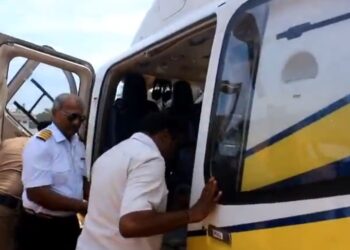 फ्लाइंग स्क्वाड ने ली राहुल के हेलीकॉप्टर की तलाशी