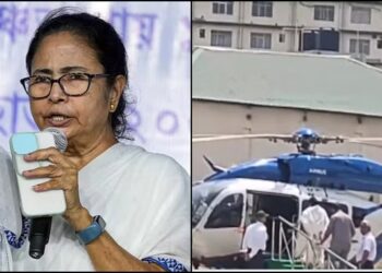 पश्चिम बंगाल : फिर घायल हुईं ममता, इस बार हेलीकॉप्टर में स्लिप हुआ पैर…