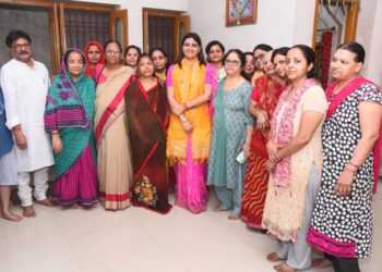 भावना ने झारखण्ड में लोकसभा प्रत्याशी के पक्ष में किया चुनाव प्रचार