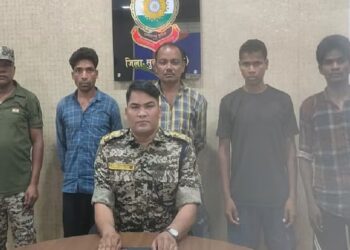 4 नक्सली गिरफ्तार, विस्फोटक सामग्री बरामद