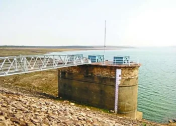 तांदुला में 48, खरखरा में 58, खपरी में 75 और गोंदली जलाशय में 28 प्रतिशत जल भराव