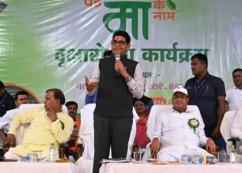 बच्चों की देखभाल की तरह लगाए गए पौधे की भी परवरिश करें : मंत्री टंकराम वर्मा