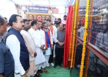 डिप्टी सीएम साव ने किया 35.56 करोड़ के 16 विकास कार्यों का भूमिपूजन व लोकार्पण