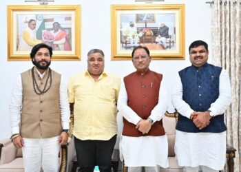 मुख्यमंत्री साय ने  गजेंद्र यादव, गुरु खुशवंत साहेब एवं राजेश अग्रवाल को दी शुभकामनाएँ