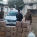 अवैध शराब पर राजनांदगांव पुलिस की कार्यवाही, तस्कर मध्यप्रदेश की शराब के साथ पकड़ाया